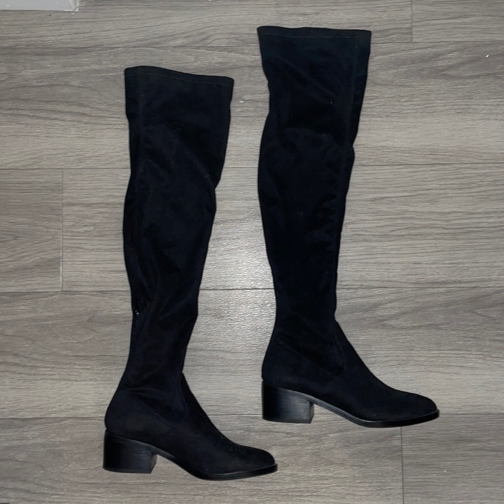 Steven Madden Suede Over The Knee Boots